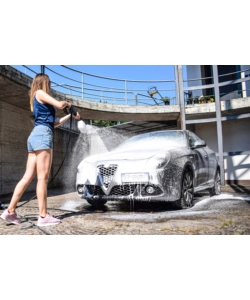 LANCIA SCHIUMOGENA PER IDROPULITRICI A FREDDO LAVORWASH REGOLABILE E CON SERBATOIO